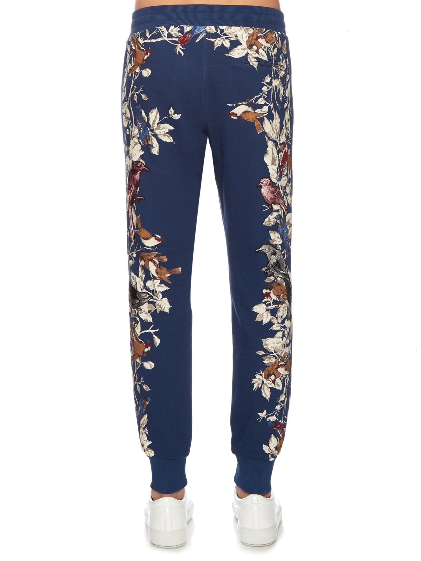 Lyst Dolce & Gabbana Slimleg Embroidered Track Pants in Blue for Men